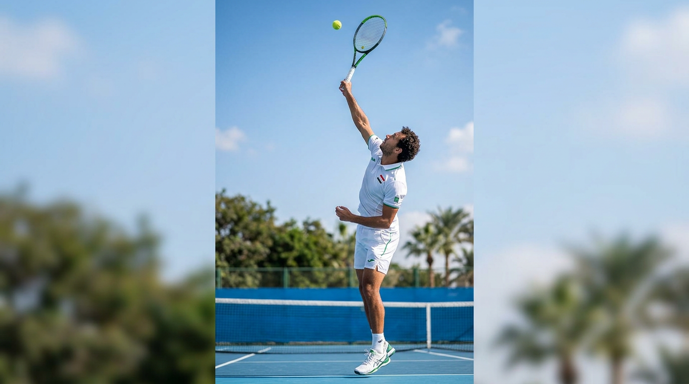 تقنية الإرسال في التنس